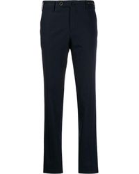 PT01 Slim-fit Tailored Trousers - Blue