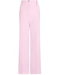 Patou - Tall-Waistband Straight Trousers - Lyst