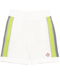 CASABLANCA - Striped Shorts - Lyst