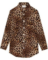 MC2 Saint Barth - Camicia Brigitte Leopardata - Lyst