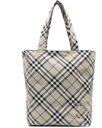 Burberry - Tote Bag mit Equestrian Knight-Stickerei - Lyst