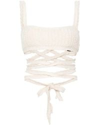 Alanui - Lush Nature Cotton Top - Lyst