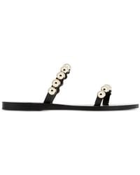 Ancient Greek Sandals - Lambri Leather Flat Sandals - Lyst
