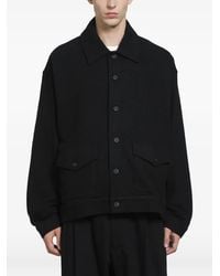 Yohji Yamamoto - Button-Up Flap-Pocket Shirt Jacket - Lyst