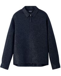 Jacquemus - Chaqueta bómber texturizada con cremallera en la parte delantera - Lyst