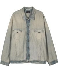 Balenciaga - Chaqueta vaquera con efecto lavado - Lyst