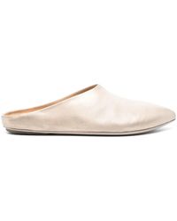 Marsèll - Sfoglia Metallic Leather Mules - Lyst