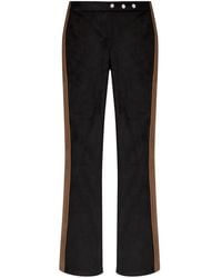 MISBHV - Stripe-Detail Flared Trousers - Lyst