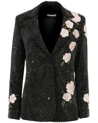 Alice + Olivia - Blazer Macey À Broderies - Lyst