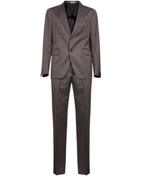 Tagliatore - Pinstripe Two-Button Suit - Lyst
