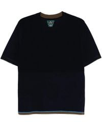 Paul Smith - Short-Sleeve Wool Sweater - Lyst