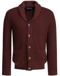 Brunello Cucinelli - Malfilé Buttoned Cardigan - Lyst