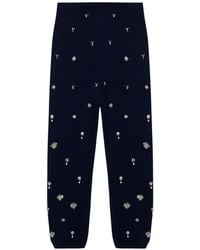 Jonathan Simkhai - Pantalones Kandace Con Detalles De Cristal - Lyst