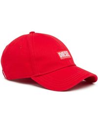 DIESEL - Corry-jacq-wash Logo-appliqué Baseball Cap - Lyst