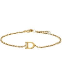 David Yurman - 18K Petite Pavé Initial Diamond Bracelet - Lyst