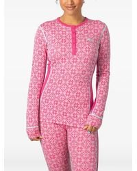 Kari Traa - Rose Button-Front Base-Layer Top - Lyst