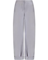 Giorgio Armani - Wide-Leg Trousers - Lyst
