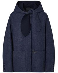 Liu Jo - Wool Blend Coat - Lyst