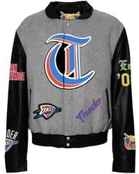 Jeff Hamilton - Oklahoma City Thunder Varsity Jacket - Lyst