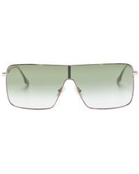 Victoria Beckham - Shield-frame Tinted Sunglasses - Lyst