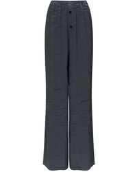 MM6 by Maison Margiela - Button Trousers - Lyst