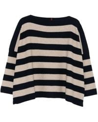 Daniela Gregis - Maglione A Righe Con Scollo A Barca - Lyst