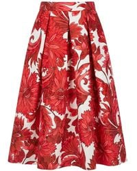 Lunatica Milano - T Florence A-Line Midi Skirt - Lyst