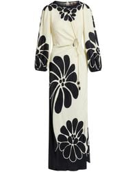 FARM Rio - Abito Palermo Lungo Con Dettaglio Cut-Out - Lyst