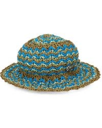 Alberta Ferretti - Braided Hat - Lyst