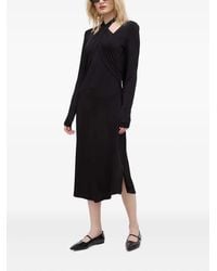 Bruuns Bazaar - Halterneck Long-Sleeve Dress - Lyst