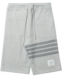 Thom Browne - Classic Loopback 4-Bar Sweatshorts - Lyst