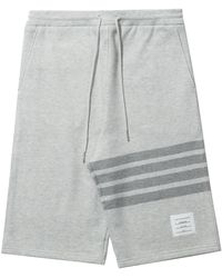 Thom Browne - Classic Loopback 4-Bar Sweatshorts - Lyst