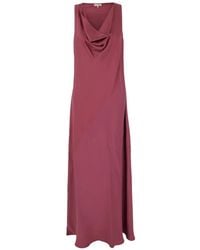 Antonelli - Cowl-Neck Sleeveless Dress - Lyst