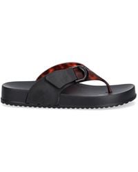 Melissa - Tortoiseshell-Effect Flip-Flops - Lyst