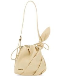 ROTATE BIRGER CHRISTENSEN - Sac Porté Épaule Bon Bon En Cuir Avec Nœud - Lyst