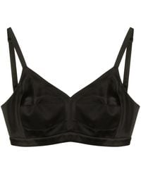 McQueen - Spaghetti-Strap Crop Top - Lyst