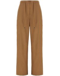 Max Mara - Pantalon À Taille À Lien De Resserrage - Lyst