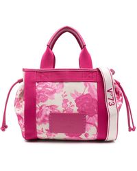 V73 - Small Anemone Tote Bag - Lyst