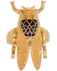 Balmain - Ring Mit Insektendetail - Lyst