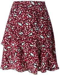 Stella McCartney - Leopard Skirt - Lyst