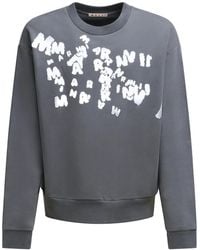 Marni - Sweater Met Logoprint - Lyst