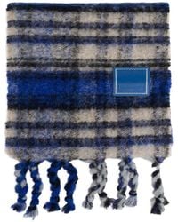 Adererror - Logo-Patch Check-Pattern Scarf - Lyst