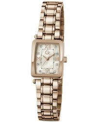 Guess - Gc Rectangular-Case 21Mm Watch - Lyst