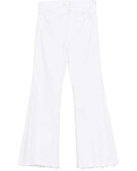 Mother - Lil Doozy Fray Jeans - Lyst