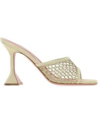 AMINA MUADDI - Lupita Net Mules - Lyst