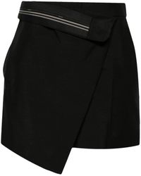 Fendi - Shorts con cintura plegable - Lyst