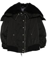 Ermanno Scervino - Hooded Bomber Jacket - Lyst