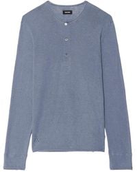 Zadig & Voltaire - Pull À Logo Et Manches Longues - Lyst