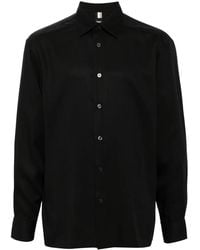 BOSS - Long Sleeve Cotton Shirt - Lyst