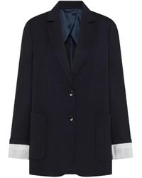 Seventy - Pocket Cuffed Blazer - Lyst